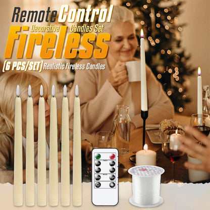 Velas Decorativas Sin Llama con Control Remoto