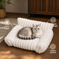 🐾✨ ¡50% OFF! 🐱🐶 Cama Sofá para Mascotas – Ultra Cómoda, Bordes Elevados y Felpa Acanalada Super Suave. ¡Más de 11.382 Mascotas Felices Durmiendo con Estilo! ✨