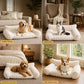 🐾✨ ¡50% OFF! 🐱🐶 Cama Sofá para Mascotas – Ultra Cómoda, Bordes Elevados y Felpa Acanalada Super Suave. ¡Más de 11.382 Mascotas Felices Durmiendo con Estilo! ✨