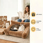 🐾✨ ¡50% OFF! 🐱🐶 Cama Sofá para Mascotas – Ultra Cómoda, Bordes Elevados y Felpa Acanalada Super Suave. ¡Más de 11.382 Mascotas Felices Durmiendo con Estilo! ✨