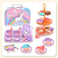 🦄 Una Mágica Fiesta del Té para Pequeños – Juego de Tetera Unicornio Seguro para Niños. 50% Descuento. Stock en UK