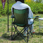 Silla de Camping Plegable Portátil con Portavasos