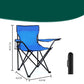 Silla de Camping Plegable Portátil con Portavasos