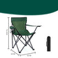 Silla de Camping Plegable Portátil con Portavasos