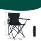 Silla de Camping Plegable Portátil con Portavasos