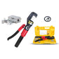 🔧 ¡50% DESCUENTO AHORA! 💪 Prensadora Hidráulica Manual – Moldes Hexagonales· Matrices Intercambiables y Mangos Aislados – Para Terminales de Cobre y Aluminio ⚡