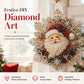 🎄 Kit de Arte con Diamantes Navideños – Adornos Colgantes DIY Brillantes para Puerta· Ventana y Pared