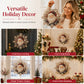 🎄 Kit de Arte con Diamantes Navideños – Adornos Colgantes DIY Brillantes para Puerta· Ventana y Pared