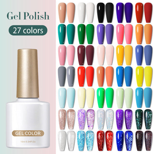 Esmalte de Uñas con Purpurina