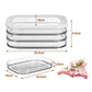 🍱¡50% DE DESCUENTO! 👀 Recipiente Transparente para Nevera con Tapa – Visibilidad Total· Diseño Apilable y 3 Opciones de Tamaño – Organiza tu Nevera Sin Esfuerzo ✨