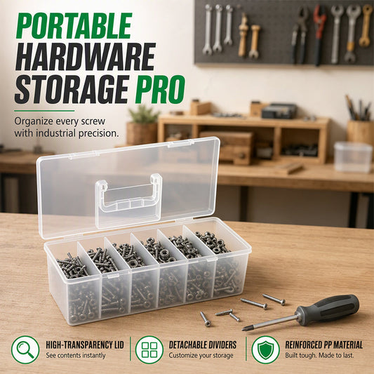🔧 ¡Ahorra 50%! 📦 Organizador Portátil de Piezas – Compacto· duradero y fácil de ordenar ✨