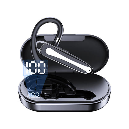 🔊 ¡OFERTA LIMITADA 50% OFF! ✨Auricular Bluetooth Impermeable – Bluetooth 5.1· Reducción de Ruido Doble Mic· Gancho Giratorio 180° ✨