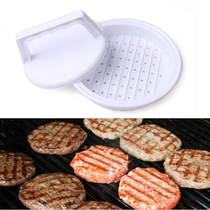 🍔 ¡COMPRA 1 Y LLEVA 2 GRATIS! ✨ Prensa para Hamburguesas – Hamburguesas uniformes· plato escurridor de grasa y mango antideslizante ✨