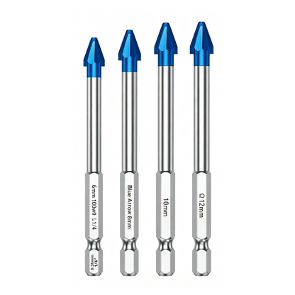 🔩 ¡50% DE DESCUENTO AHORA! 🛠️ Broca Excéntrica de Carburo con Vástago Hexagonal – Sin Grietas· Punta Afilada y Multisuperficie – Para Cerámica· Vidrio y Mampostería 💎