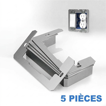 🔌 ¡50% DE DESCUENTO! 🛠️ Separador para Placa de Pared – Ajuste al Ras & Lotes de 5 a 100 ✨