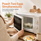 🎁 Novedad 2026 · ¡50% de descuento! Recipiente doble para escalfar huevos en el microondas