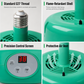 🐣 ¡50% de descuento! Calefactor para criadoras con control digital y ventilador · E27