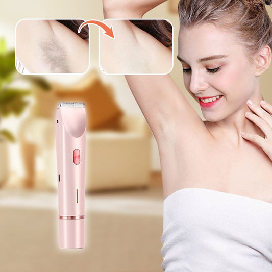 Afeitadora Doble Cabezal IPX7 Impermeable para Mujer