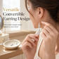 ✨ Pendientes convertibles con piedras brillantes en forma de gota · 1 par