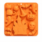 🎃 Molde de silicona para hornear con diseños de Halloween