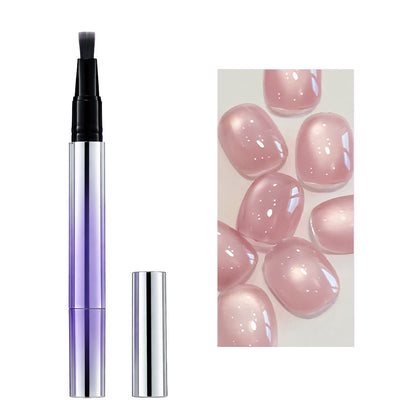 💅 Lápiz de esmalte en gel magnético 7 en 1 · Efecto ojo de gato · Dosificador giratorio