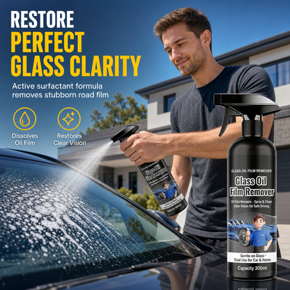 📢 ¡50 % DE DESCUENTO! Espray limpiacristales para coche · Elimina película grasa y restos de insectos · 300 ml