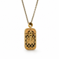 🌸 ¡50% de descuento! Collar con colgante de tarot en miniatura · Acabado dorado de estilo vintage