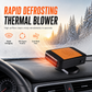 🎁 Novedad 2026 · ¡50 % de descuento! 🚗 Ventilador desempañador giratorio para auto de 12 V · Aire caliente y ventilación
