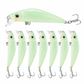 🌙 Señuelo rígido fosforescente tipo minnow para pesca nocturna · 7 cm · 8 g