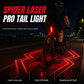 🚴 ¡50% de descuento por tiempo limitado! Luz trasera recargable para bicicleta con LED y láser