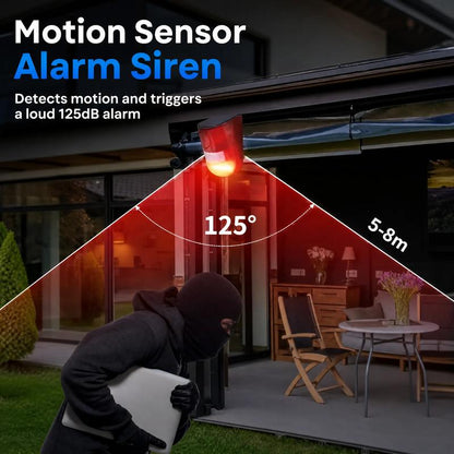 📢 ¡50% de descuento! Disuasor solar de animales con sensor de movimiento · Alarma y luz