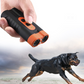 🐕 ¡50 % de descuento! Dispositivo disuasorio ultrasónico para perros · doble emisor y linterna LED