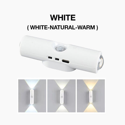 💡 ¡50 % de descuento! Luz LED magnética recargable con sensor de movimiento · versión blanca o RGB