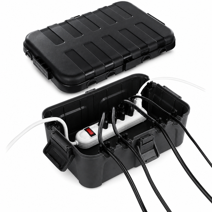 Caja protectora grande para conexiones eléctricas y regletas · uso exterior sujeto a especificaciones