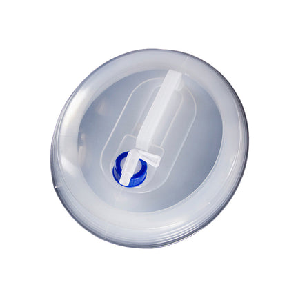Depósito de agua plegable con válvula y asa para camping · de 3 a 15 L