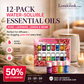 🌺 ¡Último Día Precio Especial! 🌷 Set de 12 Aceites Esenciales Hidrosolubles
